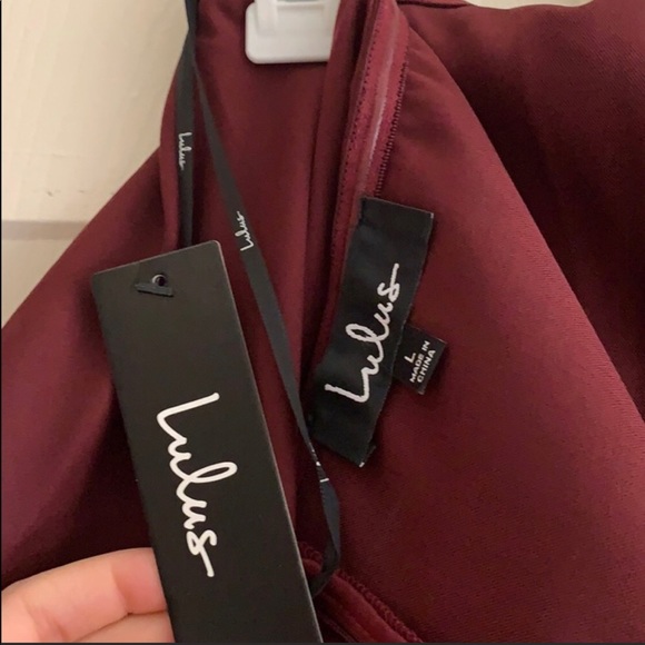 NWT Lulu’s Strapless Dress - Picture 2 of 2